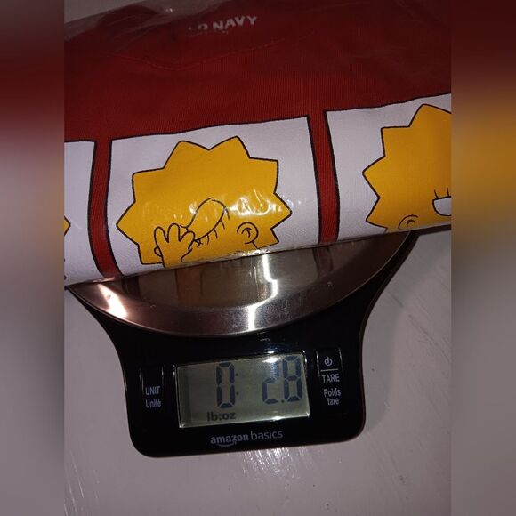 Old Navy Short-Sleeve Licensed Graphic Lisa Simpson T-Shirt NWT - Picture 6 of 6